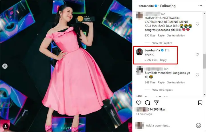 Tiara Andini Trending Gegara Panggilan Mesra dari BamBam GOT7