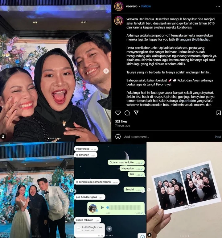 Hanggini Resmi Dinikahi Luthfi Aulia, Sempat Dikira Prank Demo Lagu Baru