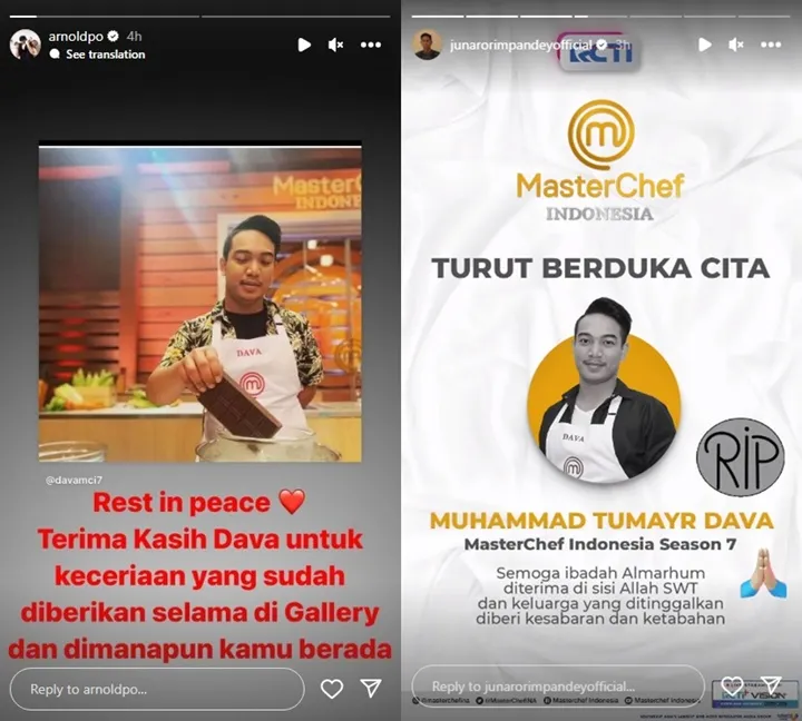Dava \'MCI\' Pernah Bikin Chef Arnold cs Terpukau Meski Salah Masak