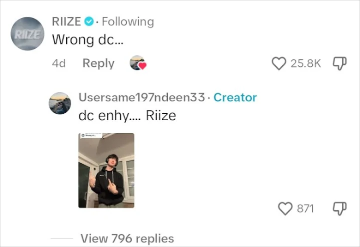 RIIZE Komentari TikToker yang Salah Kasih Credit ke ENHYPEN