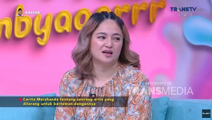 Marshanda Bongkar Ciri-Ciri Artis yang Dilarang Berteman Dengannya