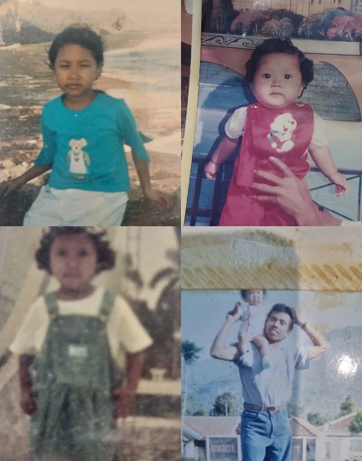 Foto Masa Kecil Menggemaskan