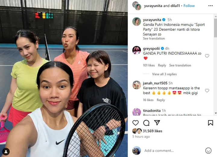 Instagram Yura Yunita Ikut Diserbu Imbas Masalah Nagita Slavina dan Sarah Sechan