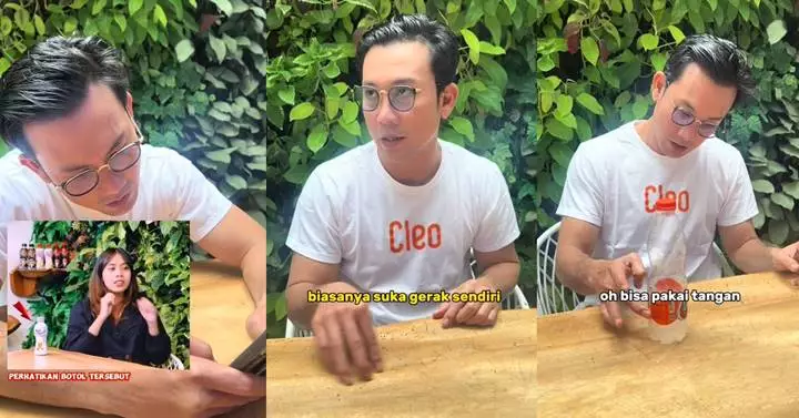Denny Sumargo Malah Eksperimen Usai Botol Bergerak Sendiri di Podcast Terbarunya