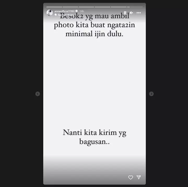 Putri Anne Diduga Sentil Haters yang Comot Fotonya untuk Jadi Bahan Cibiran