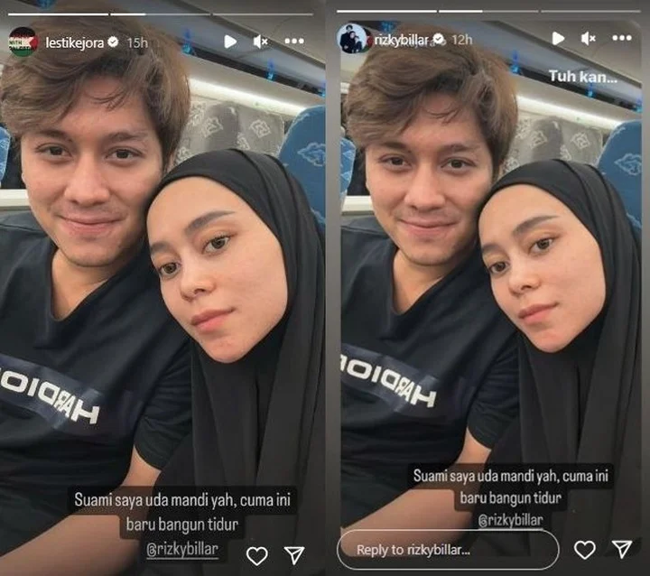 Lesti Kejora Pasang Badan Bela Rizky Billar yang Kerap Kena Nyinyir Belum Mandi