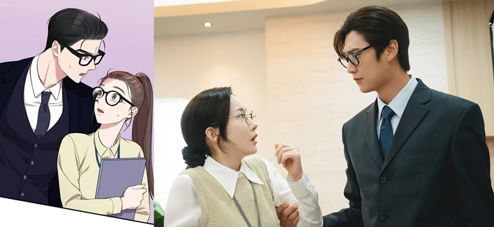 Still Cut Park Min Young dan Na In Woo Plek Ketiplek dengan \'Marry My Husband\' Versi Webtoon