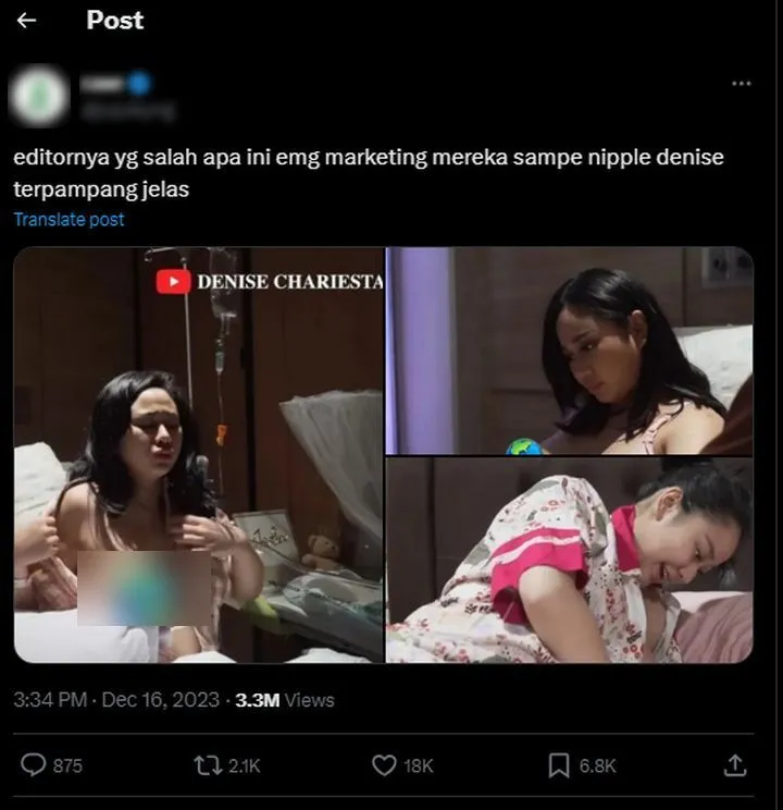 Denise Chariesta Jadi Perbincangan di Twitter