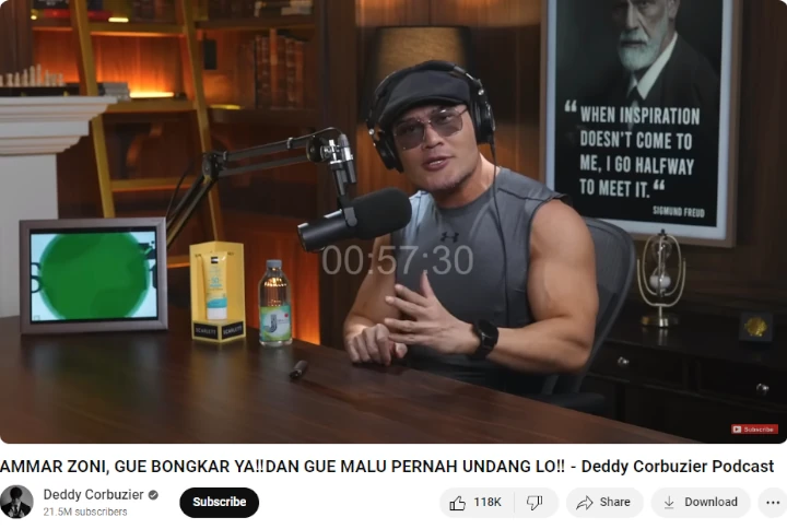 Deddy Corbuzier Sentil Ammar Zoni, Awkarin Bahas Konten Denise Chariesta yang Viral - Topik Pagi