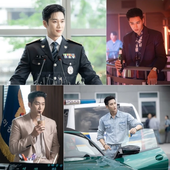 Ahn Bo Hyun Tampilkan Dua Sisi Bertolak Belakang di Still Cut \'Flex X Cop\'