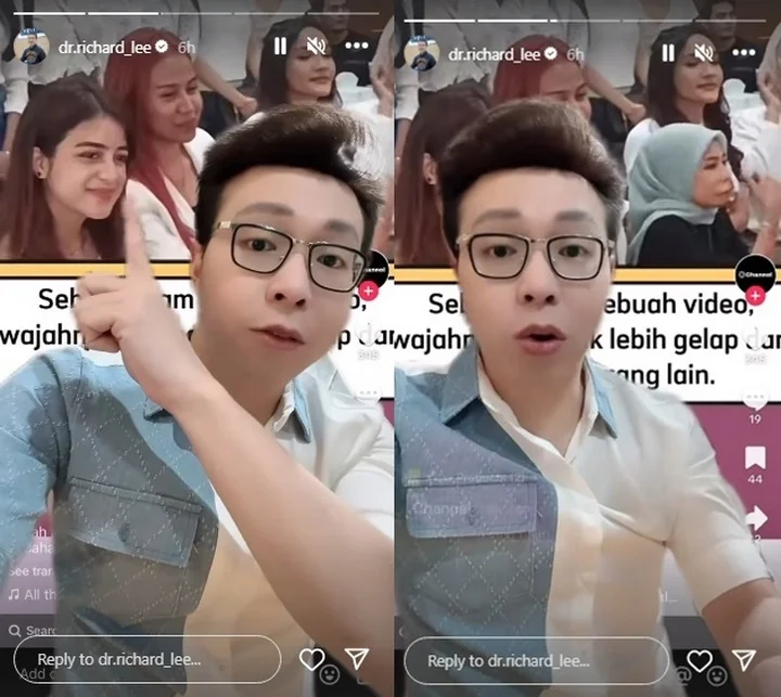 Richard Lee Bela Wajah Gelap Mayang