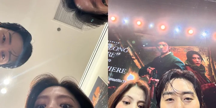Han So Hee dan Park Seo Joon Pamer Selfie Kompak Saat Chemistry di Pemotretan Dicela