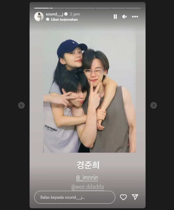 Jung So Ri, Kim Wooseok, dan Cha Woo Min