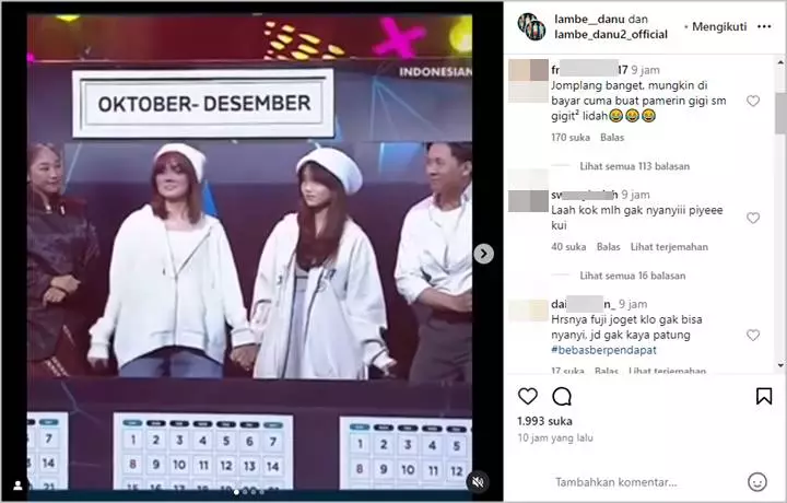 Fuji An Buka Suara setelah Aksi Nyanyi di TV Tuai Kritikan