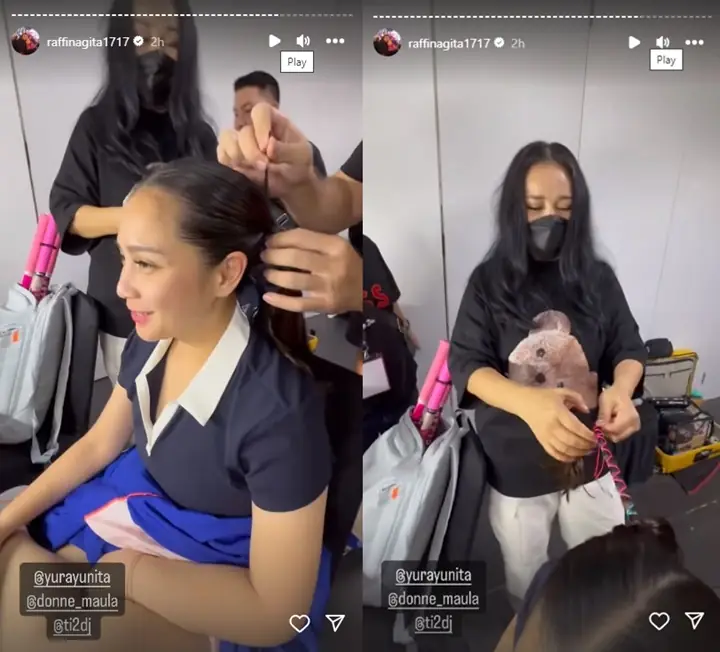 Nagita Slavina Curi Spotlight di Sport Party 2023 Berkat Didandani Titi DJ