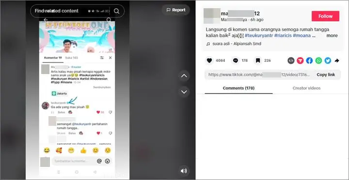 Teuku Ryan Diduga Jawab Tegas Usai Dikira Bakal Pisah dengan Ria Ricis