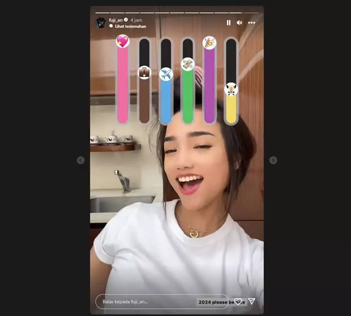 Fuji An Ungkap Harapan untuk Tahun 2024 di Tengah Kembali Jadi Bahan Perjodohan Fans