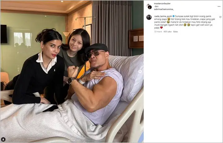 Deddy Corbuzier Bikin Nada Tarina Panik Saat Kabarkan Bakal Jalani Operasi