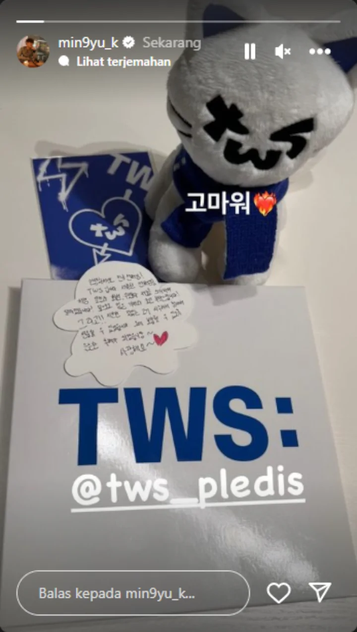 Jasa Mingyu SEVENTEEN Terungkap Lewat Surat Tulisan Tangan TWS