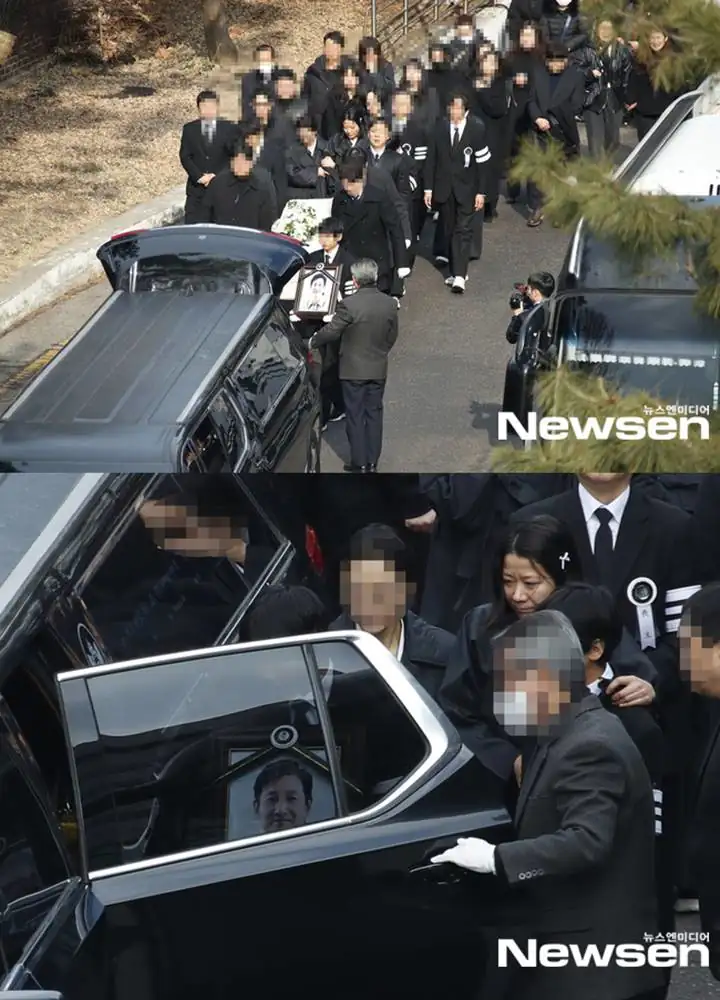 Prosesi pemakanan Lee Sun Kyun