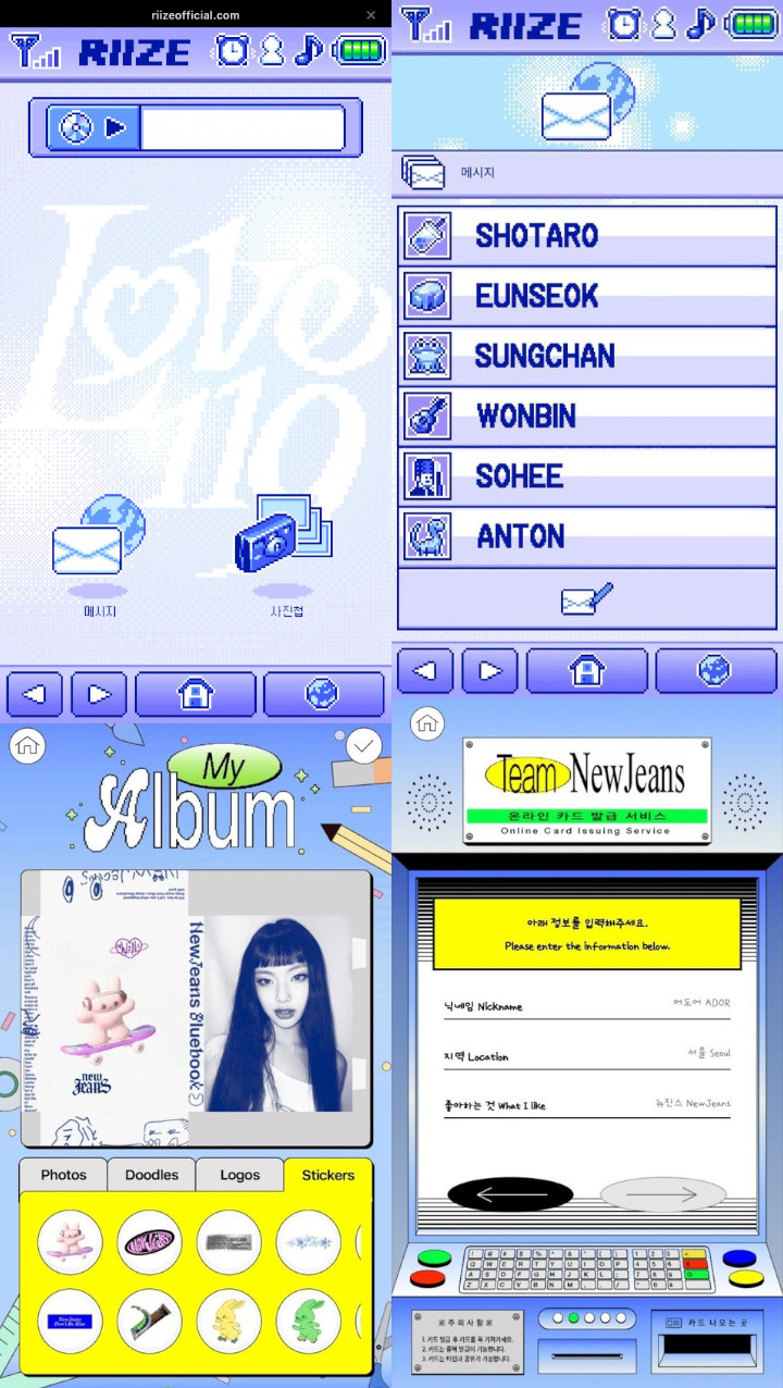 Website Resmi RIIZE Jelang Comeback Januari 2024 Dianggap Tiru NewJeans