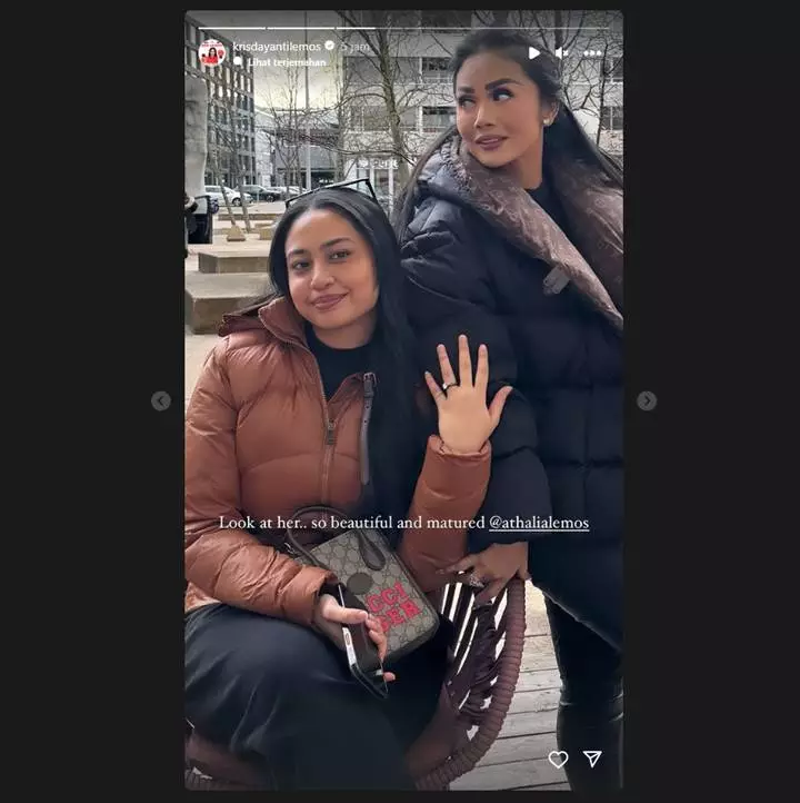 Kris Dayanti Dibuat Terpesona saat Bertemu Putri Sambung