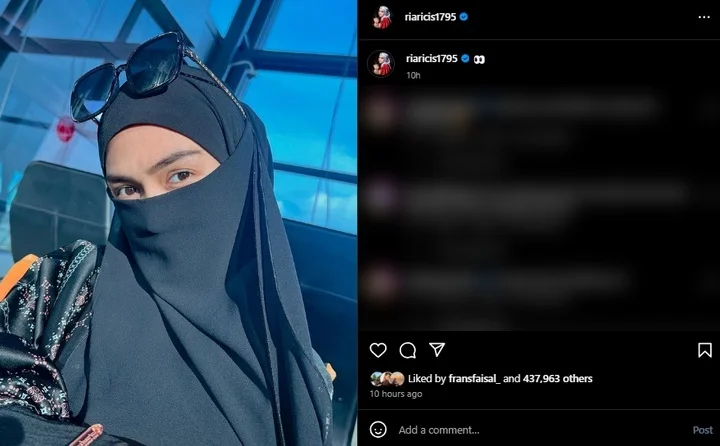 Ria Ricis Cantik Bercadar