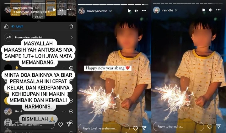 Ira Nandha dan Elmer Syaherman Bagikan Postingan Sehati di tengah Rumor Selingkuh