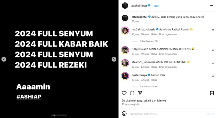 Aurel Hermansyah Bongkar Harapan Lebih Sederhana Ketimbang Atta Halilintar untuk 2024