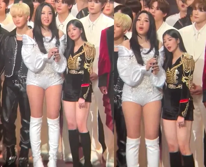 Beda Tinggi Lee Young Ji dan Kwon Eunbi saat Nyanyi Bareng Bikin SyokBeda Tinggi Lee Young Ji dan Kwon Eunbi saat Nyanyi Bareng Bikin Syok