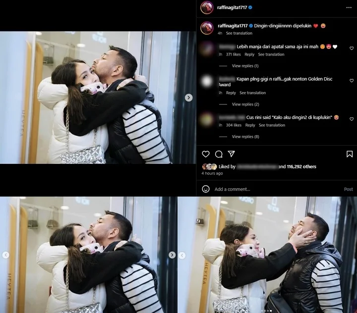 Dikenal Jaim, Nagita Slavina Umbar Kemesraan Bareng Raffi Ahmad di Depan Kamera hingga Bikin Heboh Fans