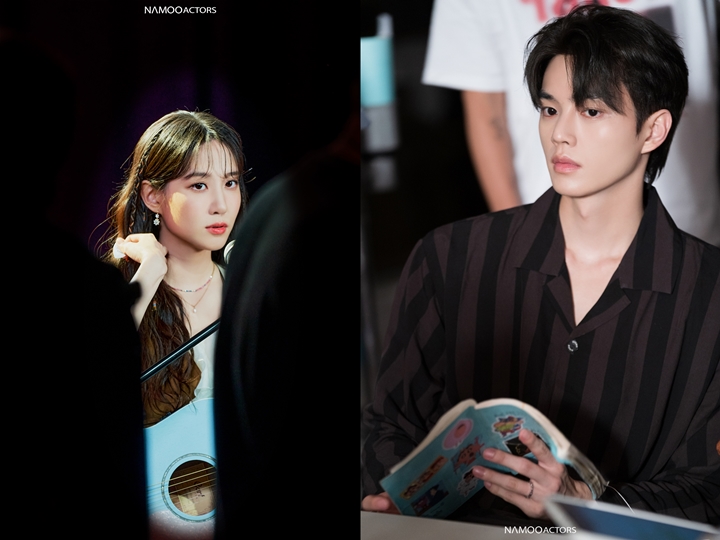 Song Kang dan Park Eun Bin Disambut Heboh Saat Satu Frame di Pemotretan