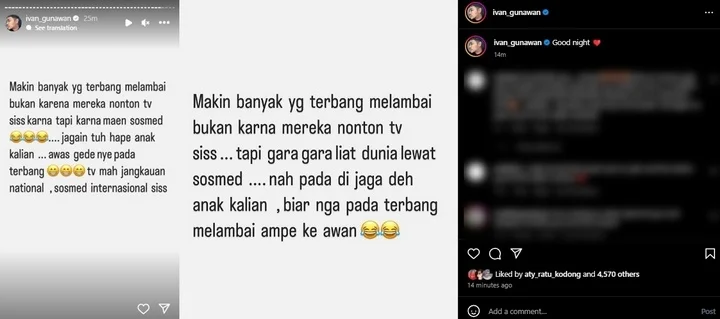 Ivan Gunawan Beri Peringatan Main Medsos