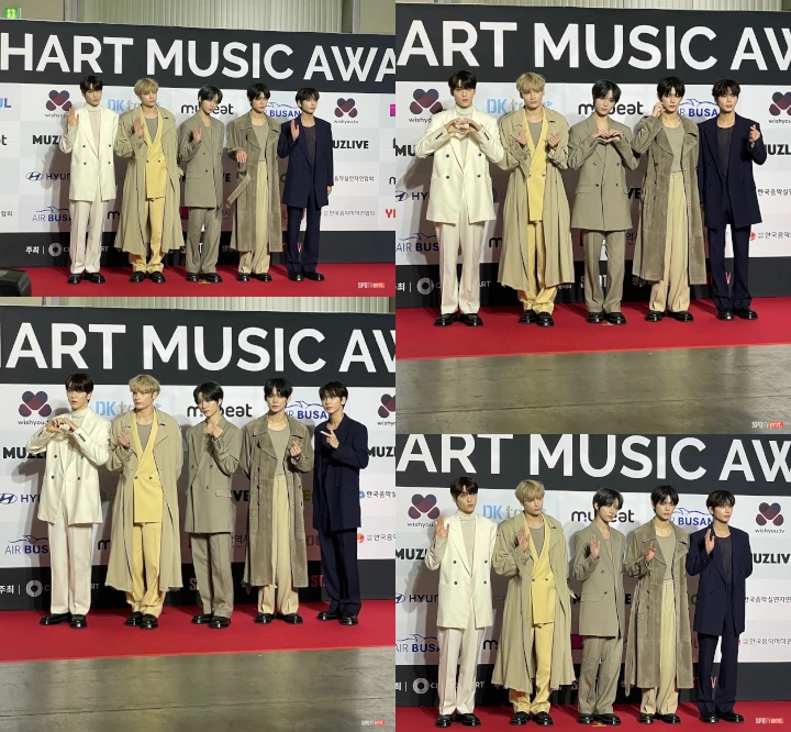Taehyun Buat TXT Batal Kompak di Red Carpet Circle Chart Music Awards 2023