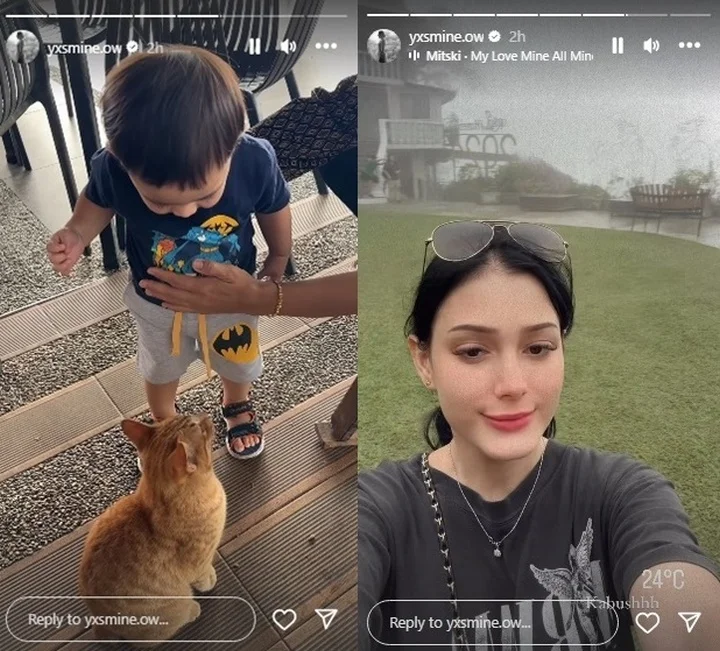 Istri Aditya Zoni Pamer foto Bahagia meski Tanpa Suami