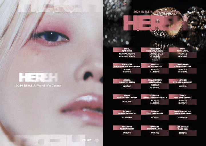 IU Umumkan Bakal Gelar Konser H.E.R. di Jakarta setelah 4 Tahun