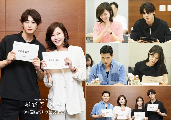 Gaya Rambut Cha Eunwoo di Sesi Baca Naskah \'Wonderful World\' Bikin Salfok