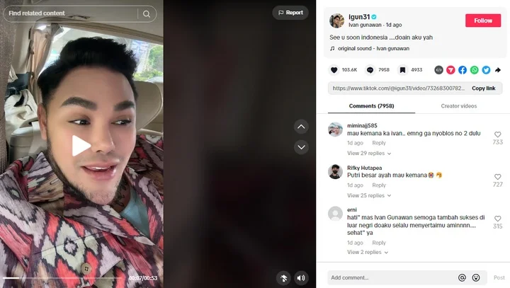 Ivan Gunawan Pamit Bakal Hengkang dari Indo
