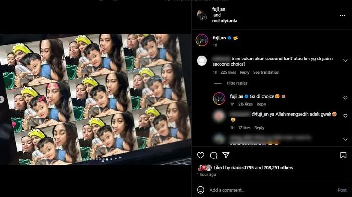 Fuji An Balas Berkelas Sentilan Haters
