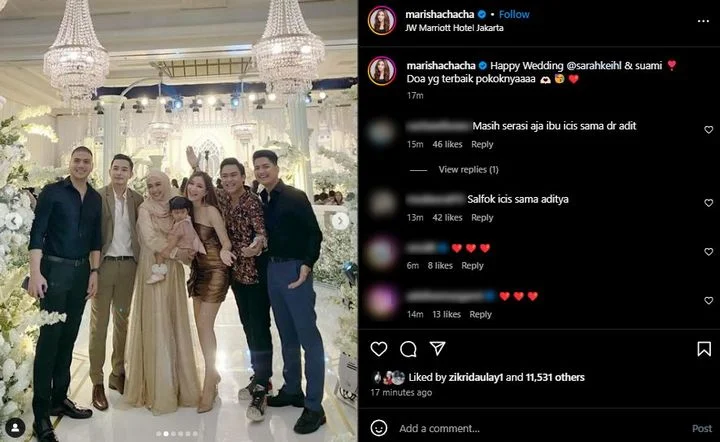 Ria Ricis Bareng Dokter Aditya Dipuji Cocok dan Serasi