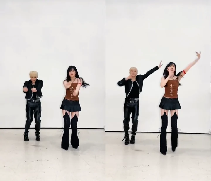 Mark Lee NCT Kelihatan Mungil saat Dance Challenge Bareng Ahn Yujin IVE