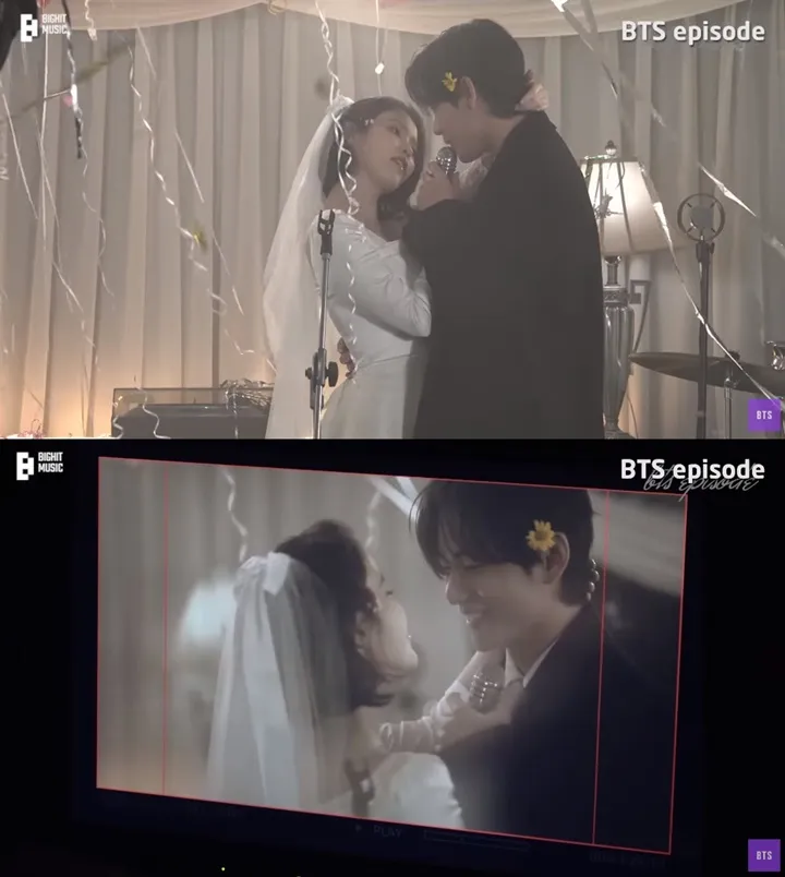 V BTS Nyanyikan IU Lagu \'Love Letter\' kala Beradegan Mesra