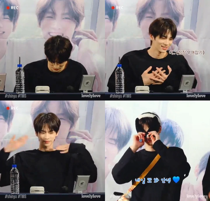 Shinyu TWS Banjir Reaksi Gemas Gara-Gara Sikapnya di Fansign Perdana