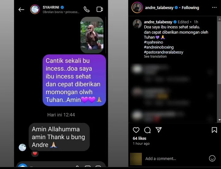 Syahrini Didoakan Sahabat Reino Barack Segera Hamil