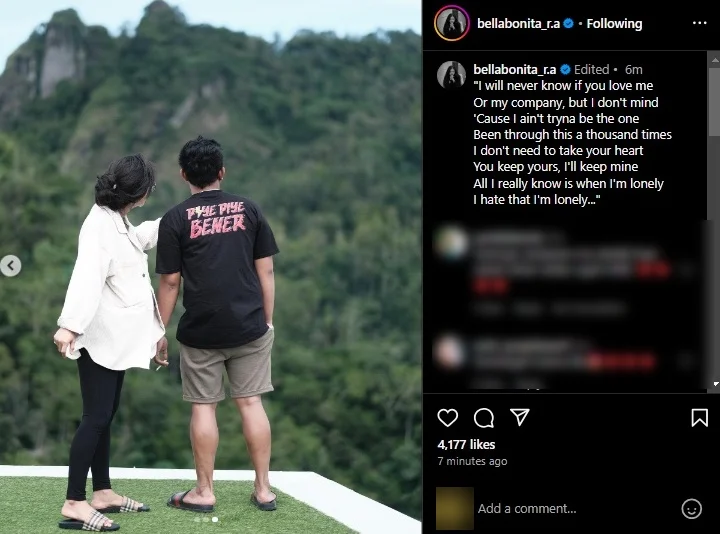 Bella Bonita Tulis Caption Pilu usai Kelahiran Anak Jadi Kontroversi