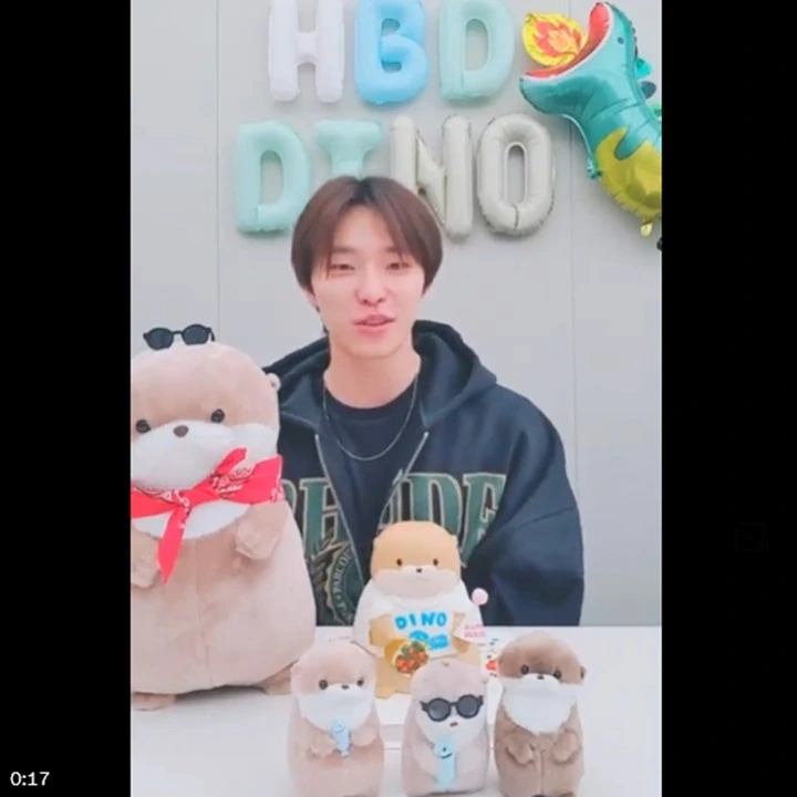 Dino SEVENTEEN Pamer Interaksi Menggemaskan dengan Park Eun Bin