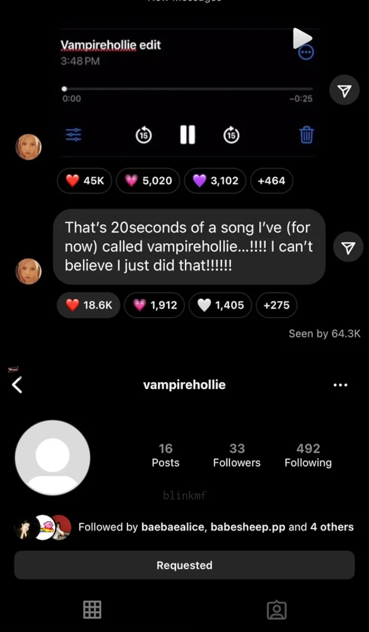 Rose BLACKPINK Dicurigai Ciptakan Lagu \'Vampirehollie\' untuk Suzy