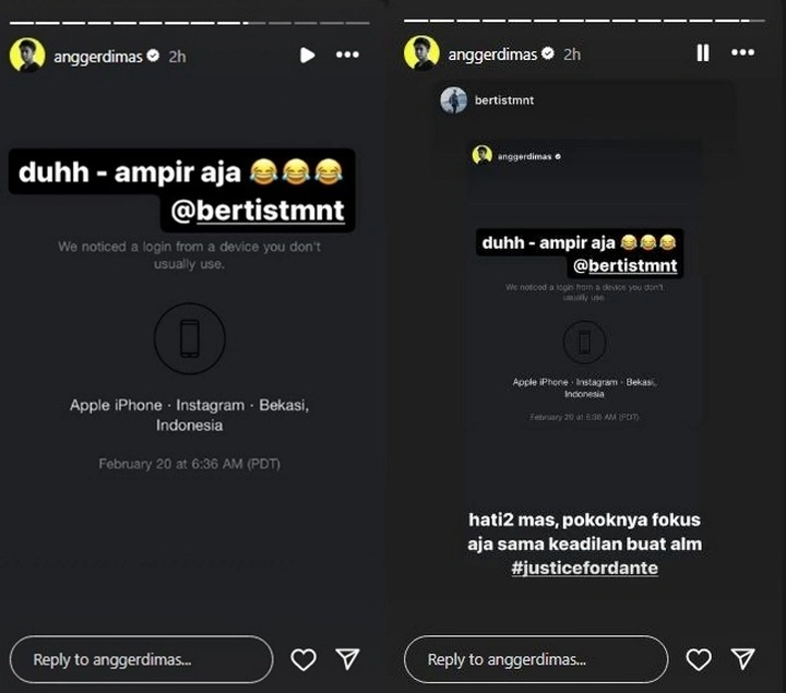 Angger Dimas Nyaris Kena Retas di Tengah Kasus Kematian Anak dan Rumor KDRT
