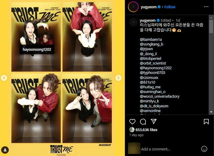 Song Ha Yoon dan Yugyeom Kepergok Dekat hingga Picu Rumor Kedekatan
