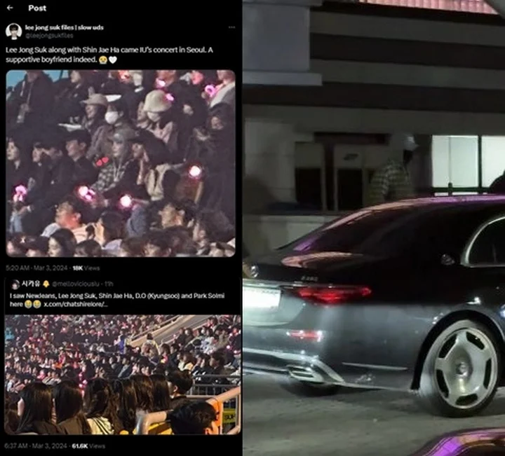 Penampakan Lee Jong Suk yang Ikut Hadiri Konser IU Auto Bikin Heboh Netizen Khususnya Fans